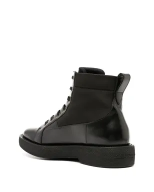 Ferragamo ポール レースアップ バイカーブーツ - サムネイル3