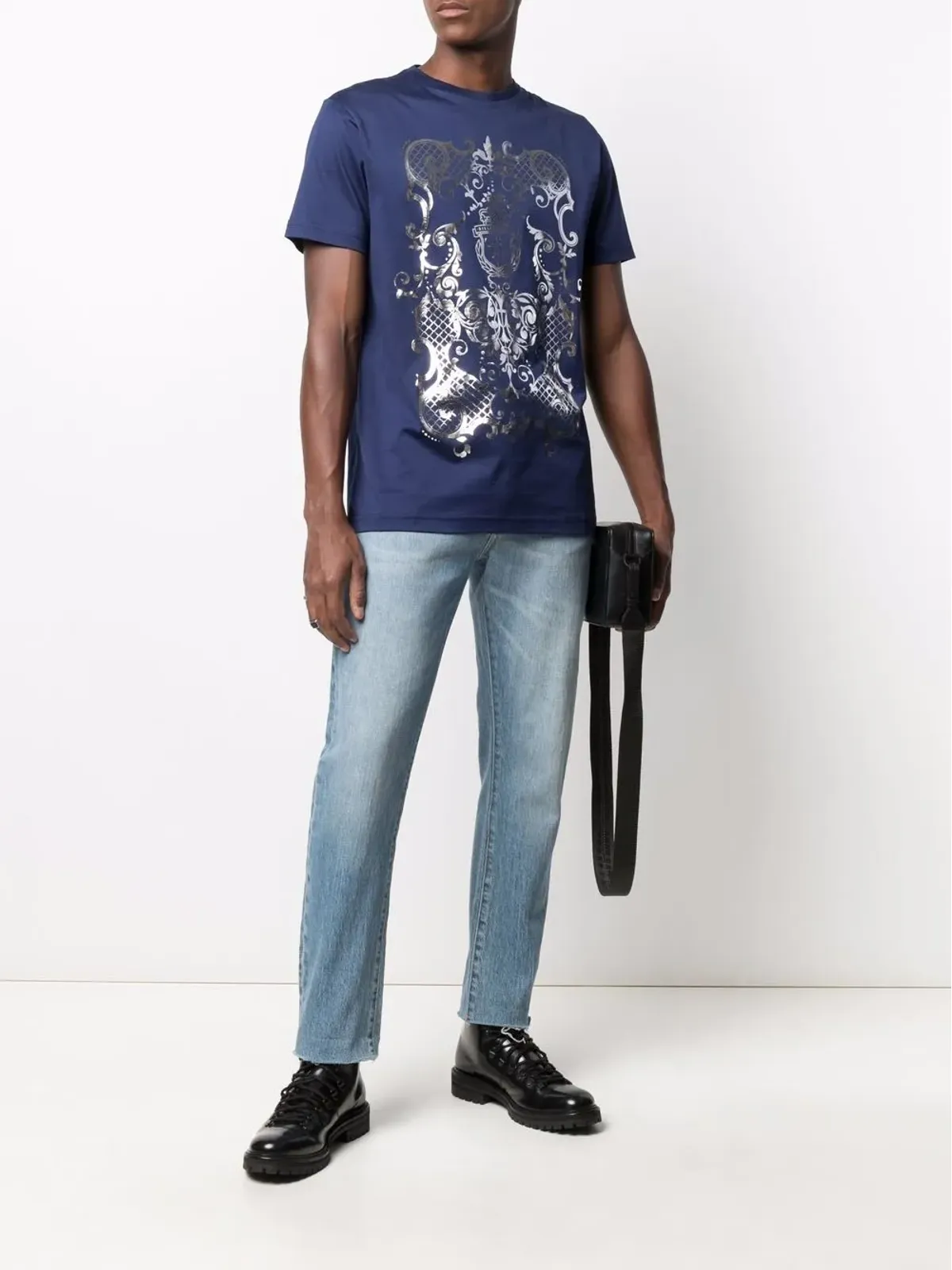 Billionaire バロックプリント Tシャツ - 画像2