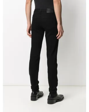 Givenchy ロゴ ブラッシュストローク スリムジーンズ - サムネイル4