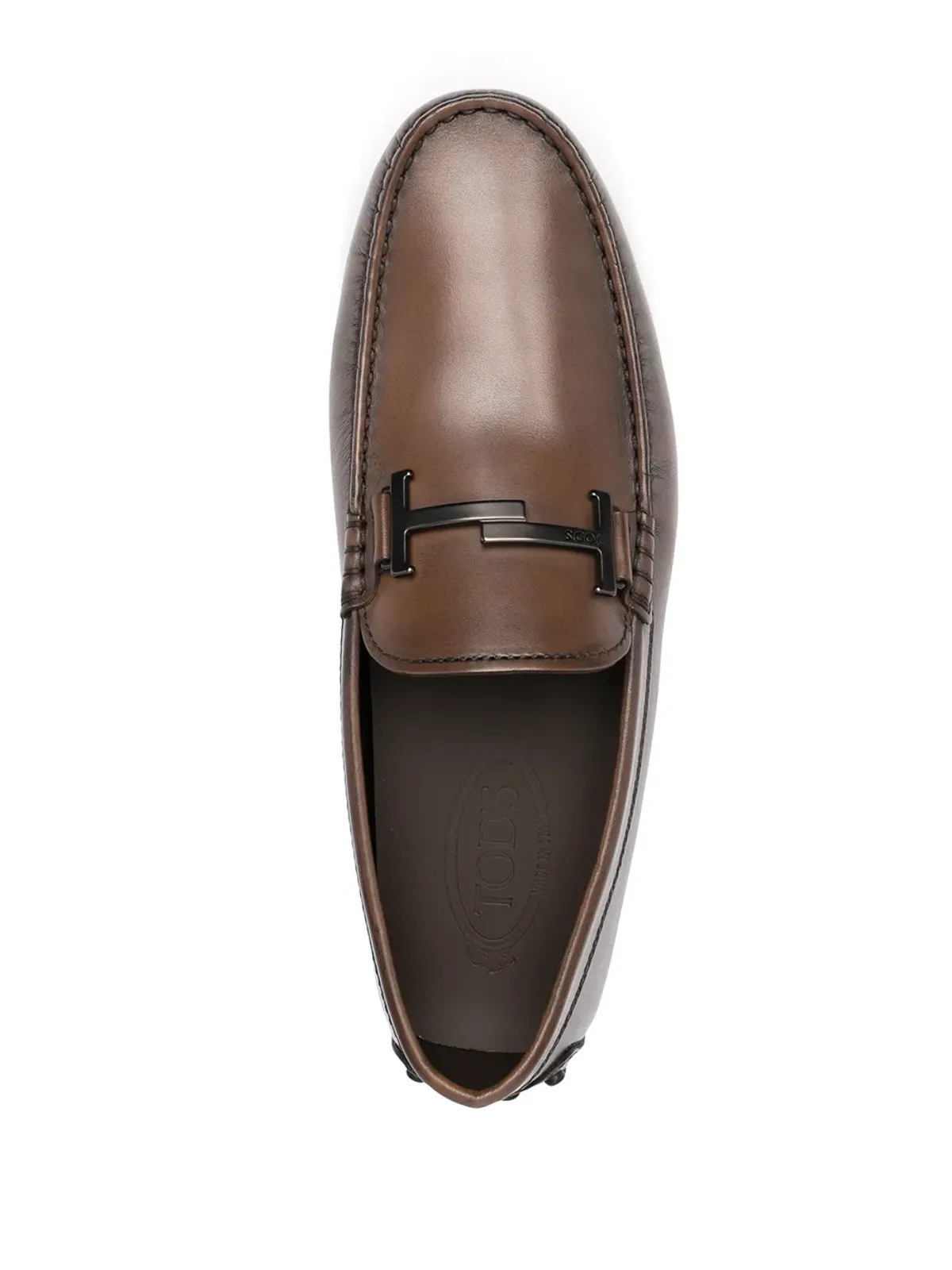 Tod's ダブルTバー Gommino ドライビングシューズ - 画像4