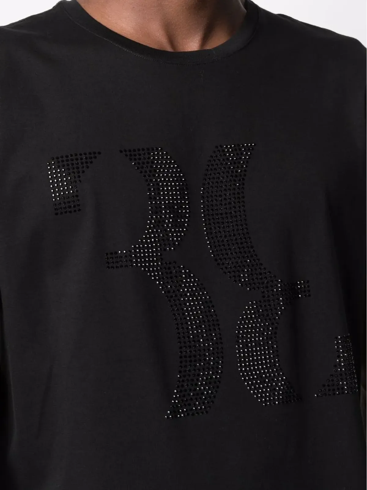 Billionaire ダブルB クリスタル装飾 Tシャツ - 画像5