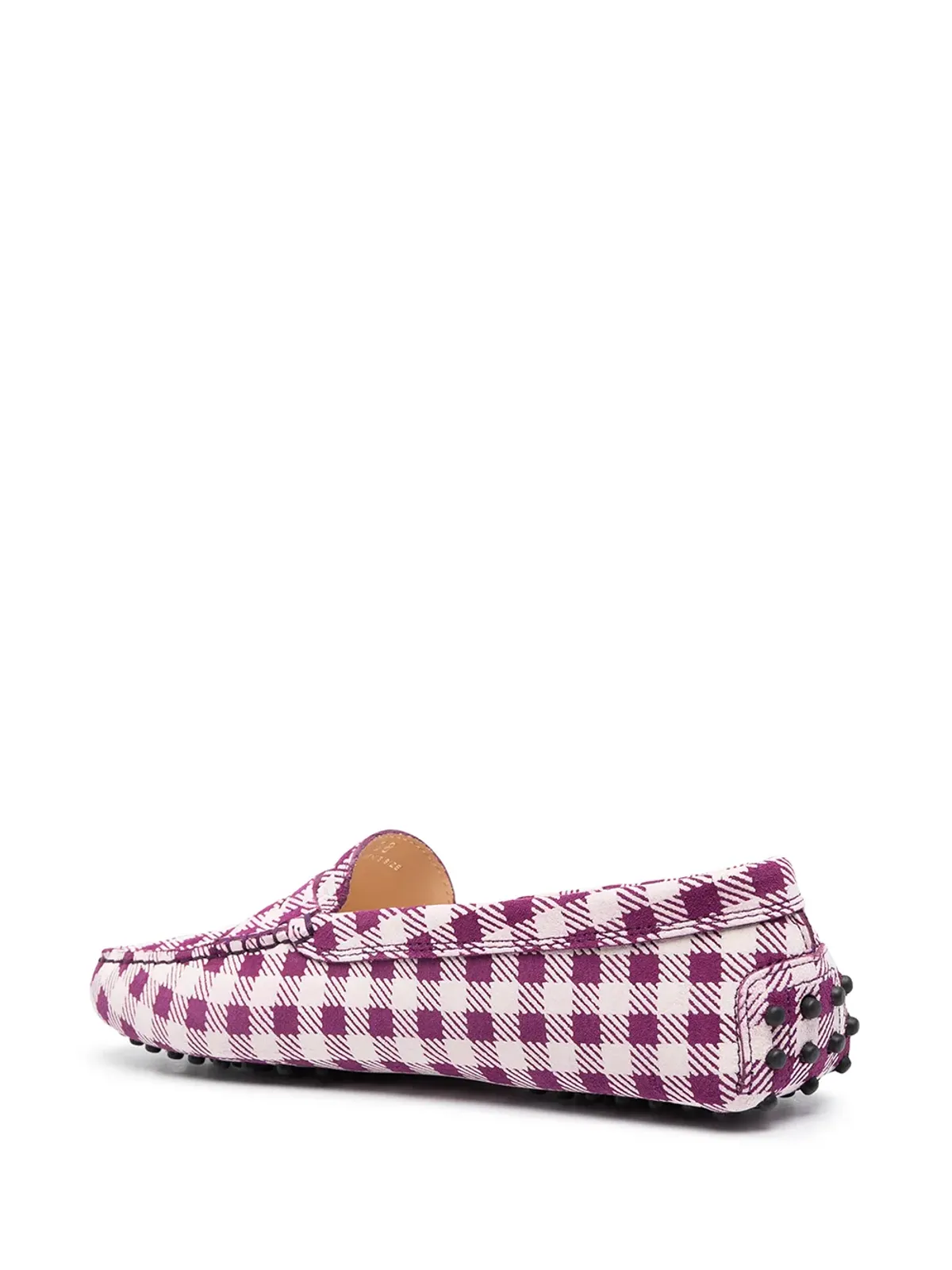 Tod's ギンガムチェック ローファー - 画像3