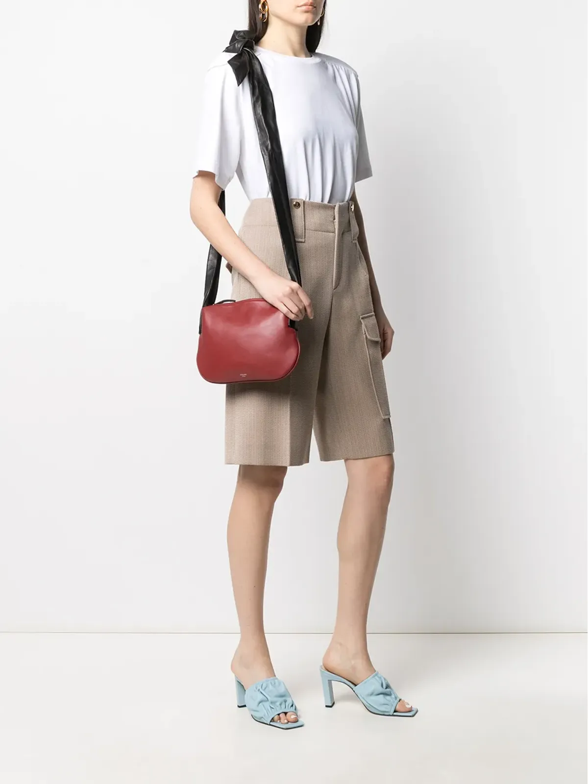 Celine Pre-Owned 2015 小さなリボン付きショルダーバッグ - 画像2