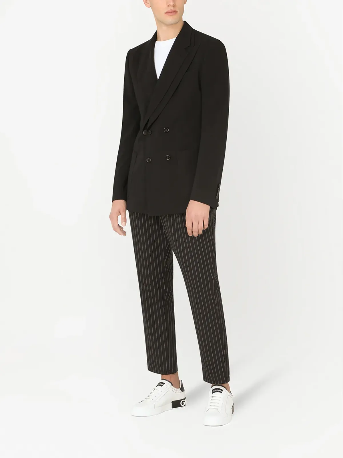 Dolce & Gabbana デコンストラクド ダブルブレスト ブレザー - 画像2