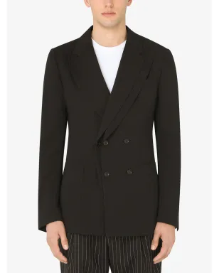 Dolce & Gabbana デコンストラクド ダブルブレスト ブレザー - サムネイル3