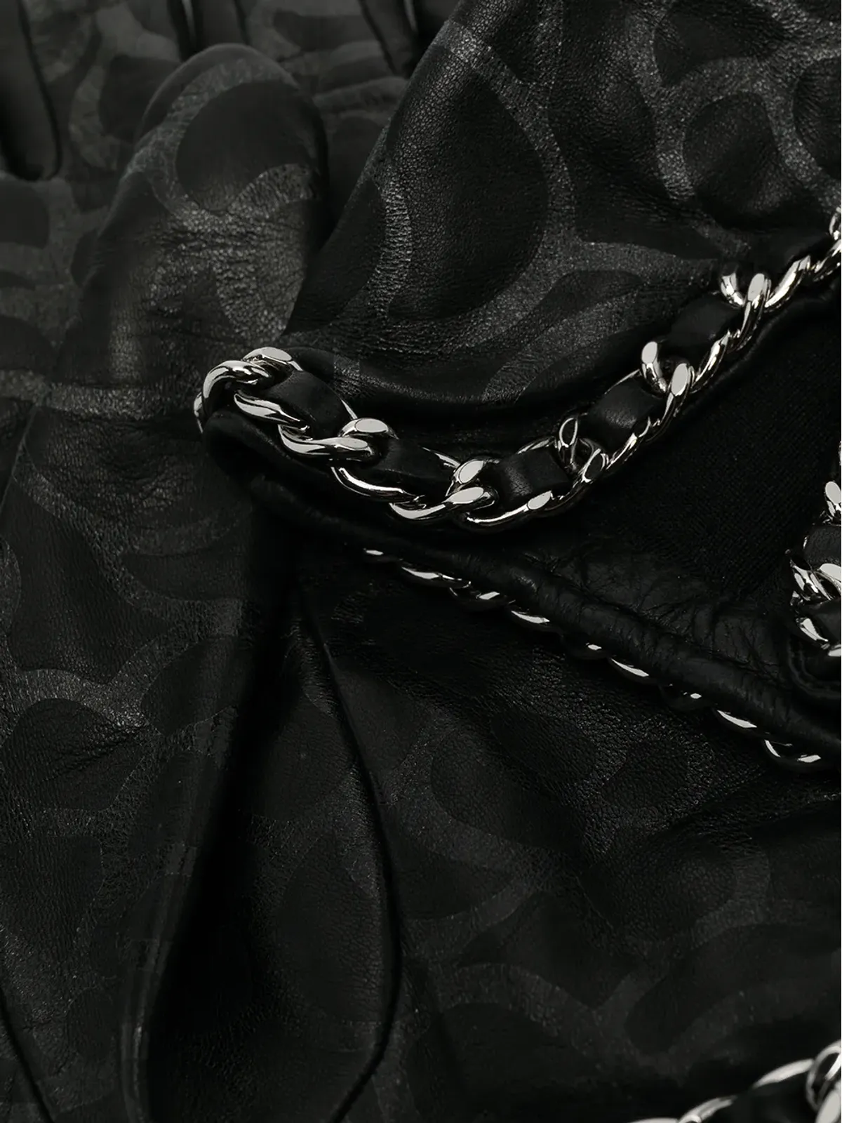 CHANEL Pre-Owned カメリアモチーフグローブ - 画像2