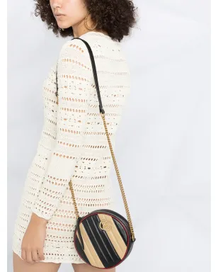 Saint Laurent ポイントテールニットディテールのドレス - サムネイル3