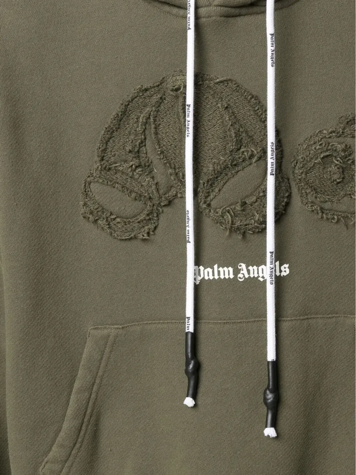 Palm Angels ベアモチーフ フーディ - グリーン - 画像5