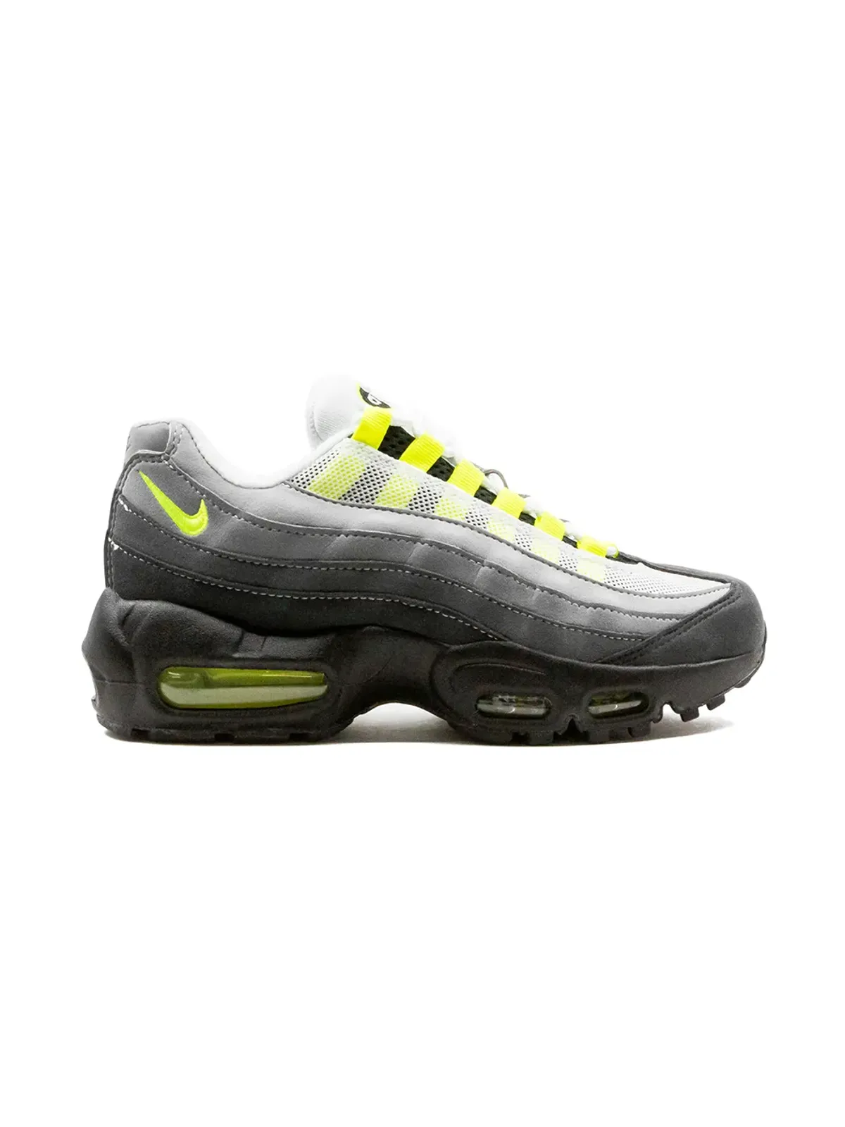 Nike Kids エアマックス 95 OG Neon 2020 グレー スニーカー - 画像2