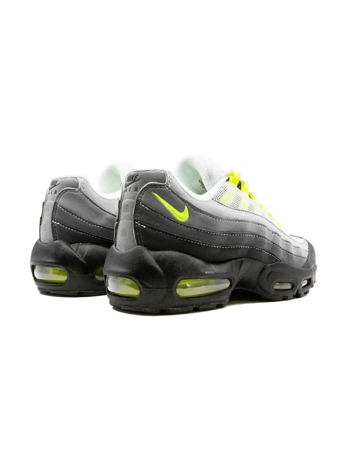 Nike Kids エアマックス 95 OG Neon 2020 グレー スニーカー - 画像3
