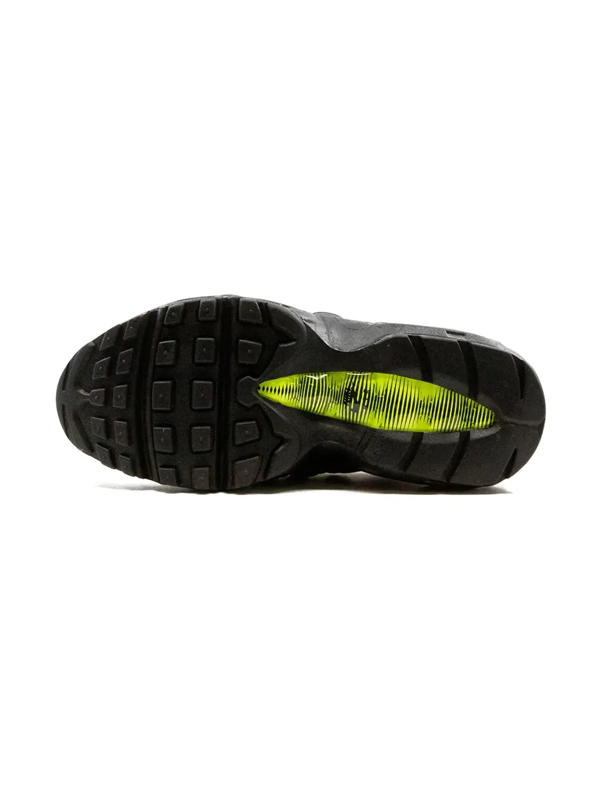 Nike Kids エアマックス 95 OG Neon 2020 グレー スニーカー - 画像4