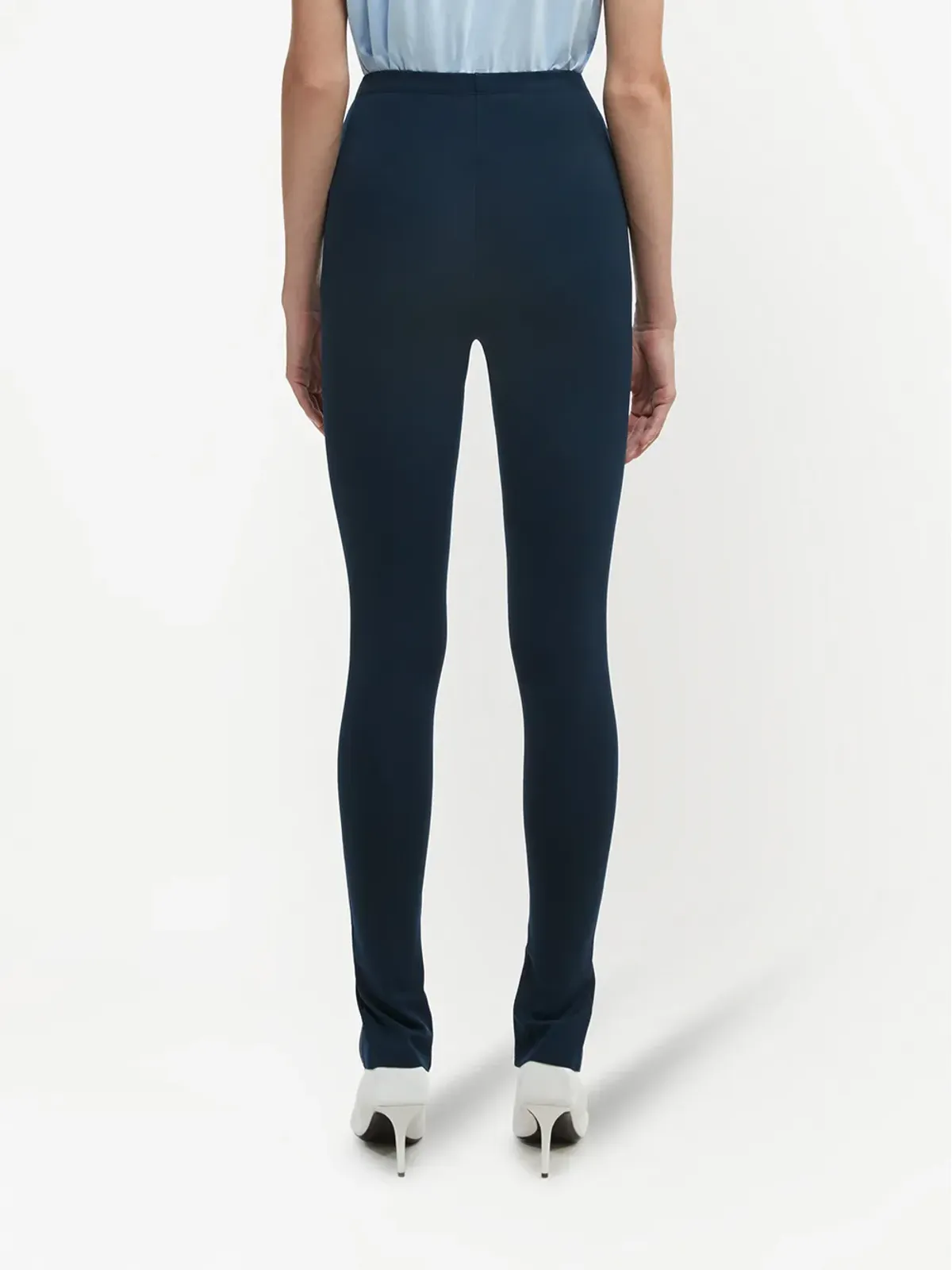WARDROBE.NYC フロントアンクルジップ レギンス - 画像4