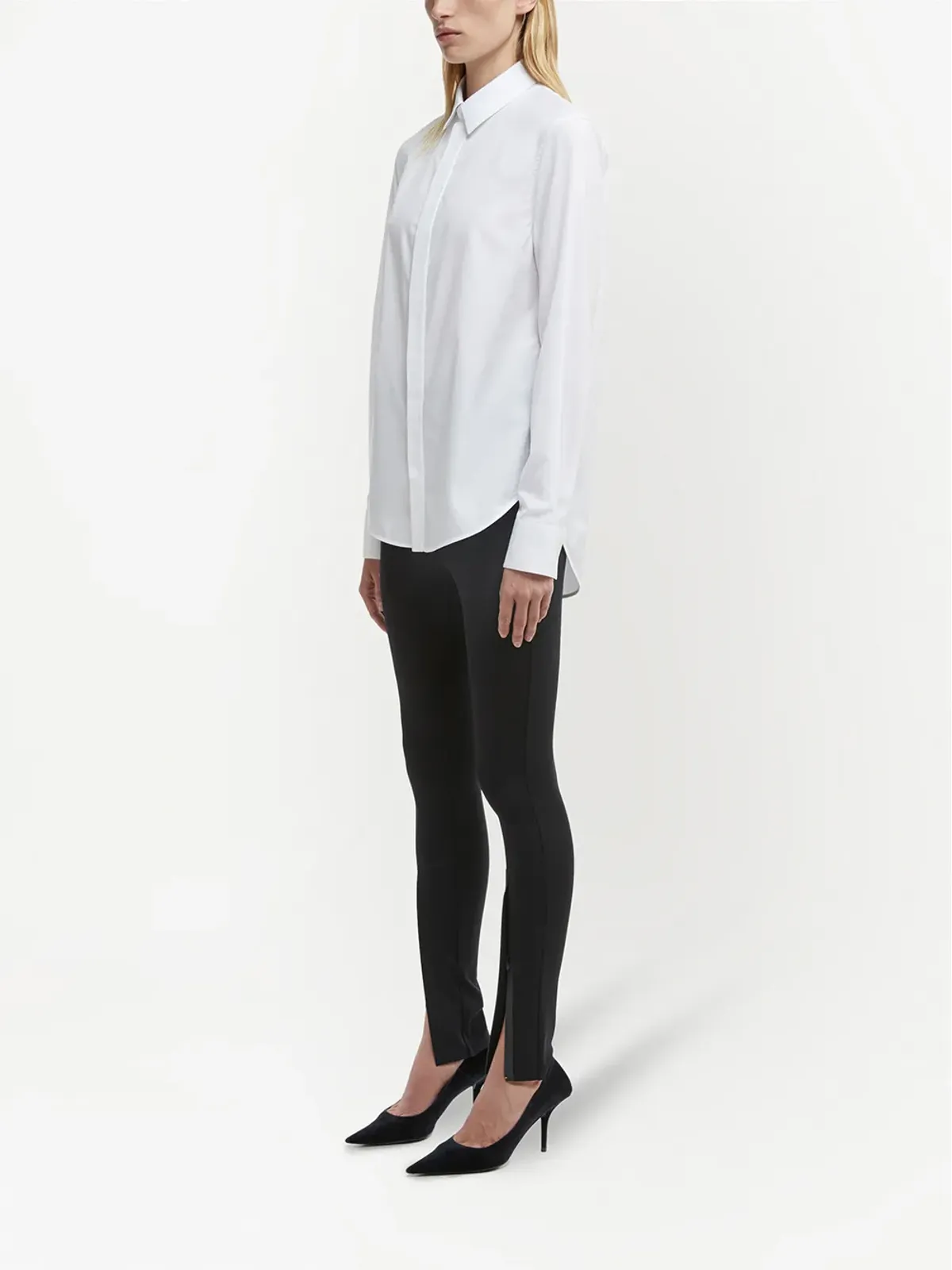 WARDROBE.NYC 長袖コットンシャツ - White - 画像2