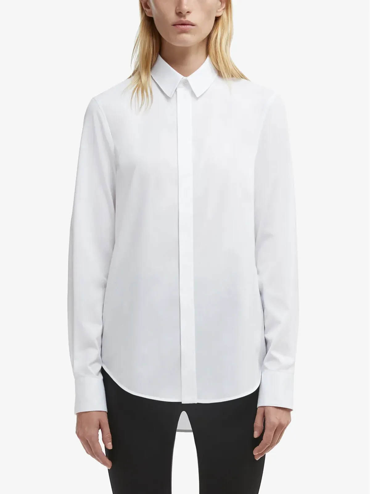 WARDROBE.NYC 長袖コットンシャツ - White - 画像3