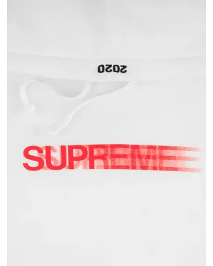 Supreme Motion Logo drawstring hoodie - White - サムネイル3