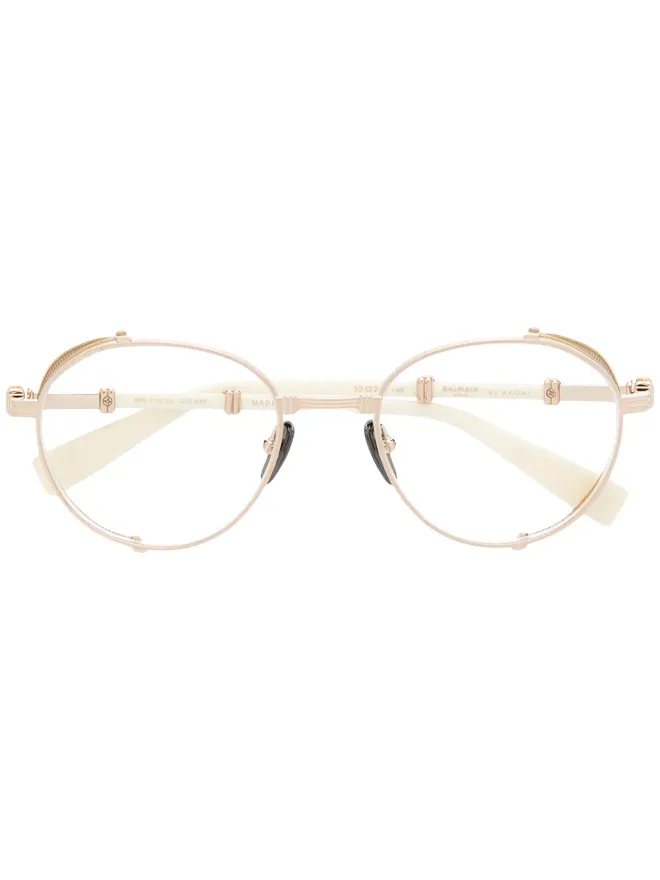 Balmain Eyewear Balmain Eyewear Brigade I ラウンドフレーム眼鏡の商品画像