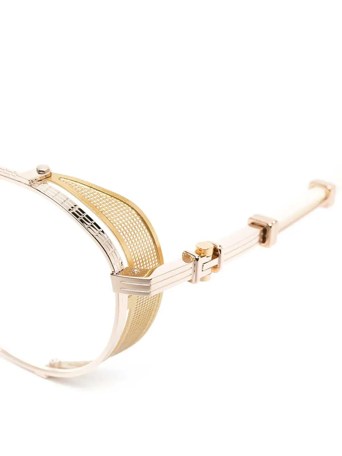 Balmain Eyewear Brigade I ラウンドフレーム眼鏡 - 画像3