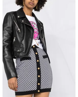 Dolce & Gabbana カーフレザー バイカージャケット - サムネイル5