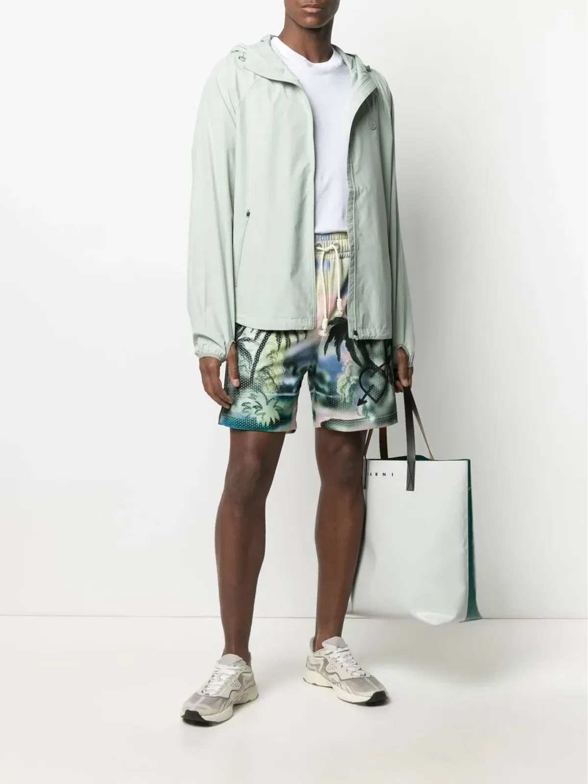 Palm Angels Paradise メッシュ トラックショーツ - 画像2