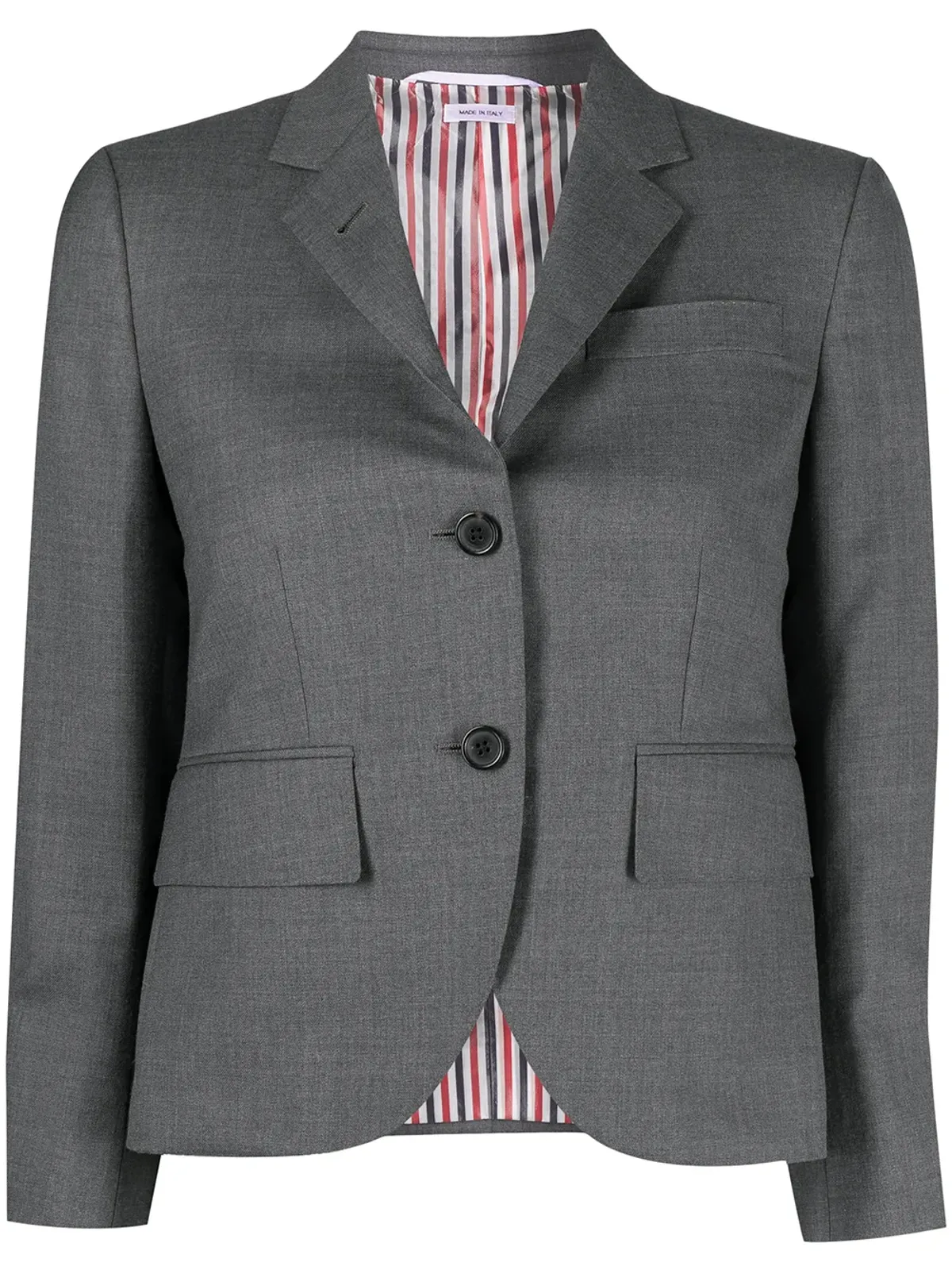 Thom Browne ノッチド・ラペル・シングルブレスト・ブレザー - 画像1