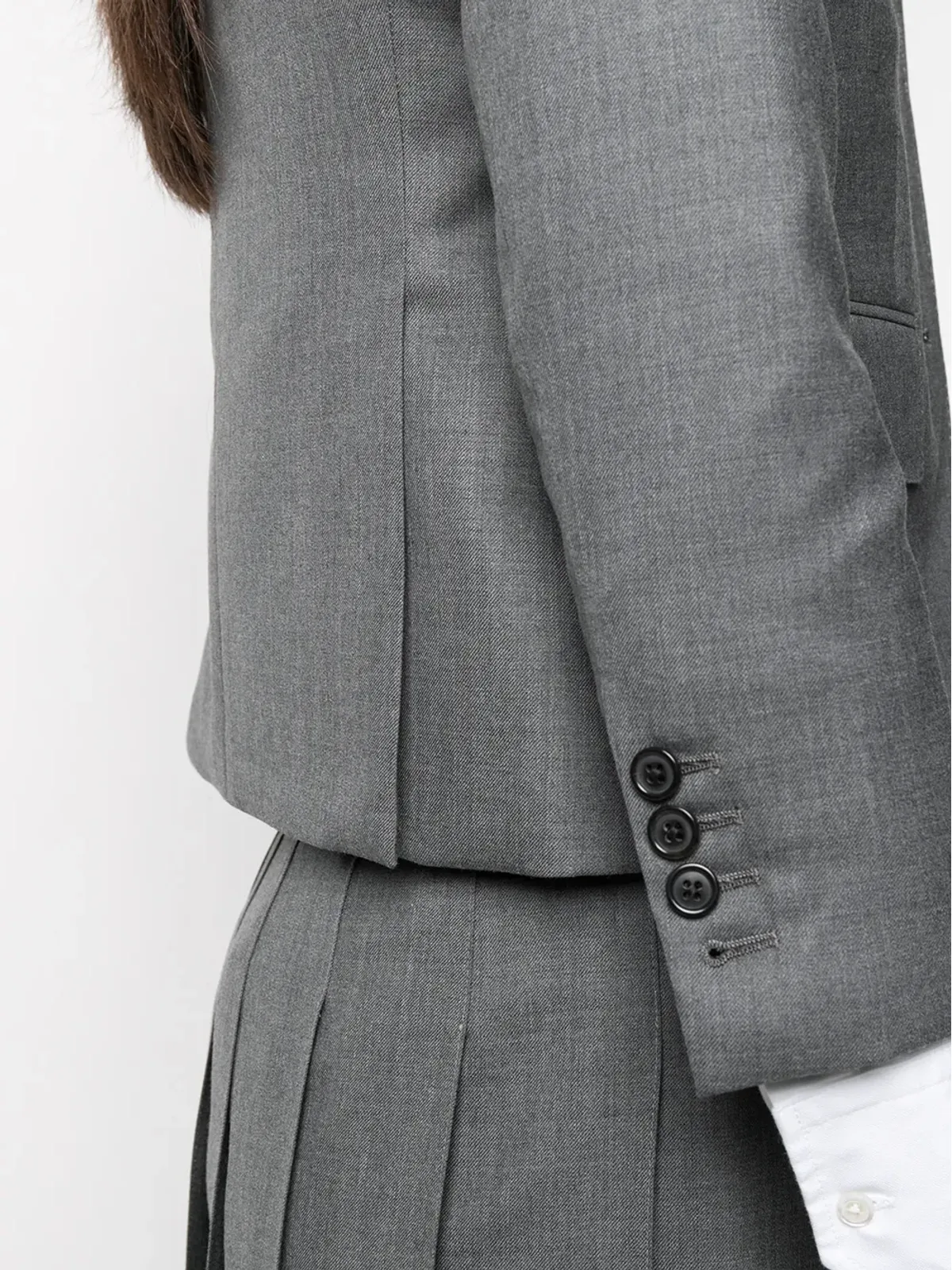 Thom Browne ノッチド・ラペル・シングルブレスト・ブレザー - 画像5