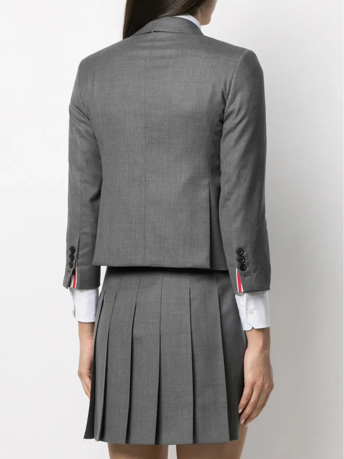 Thom Browne ノッチド・ラペル・シングルブレスト・ブレザー - 画像4