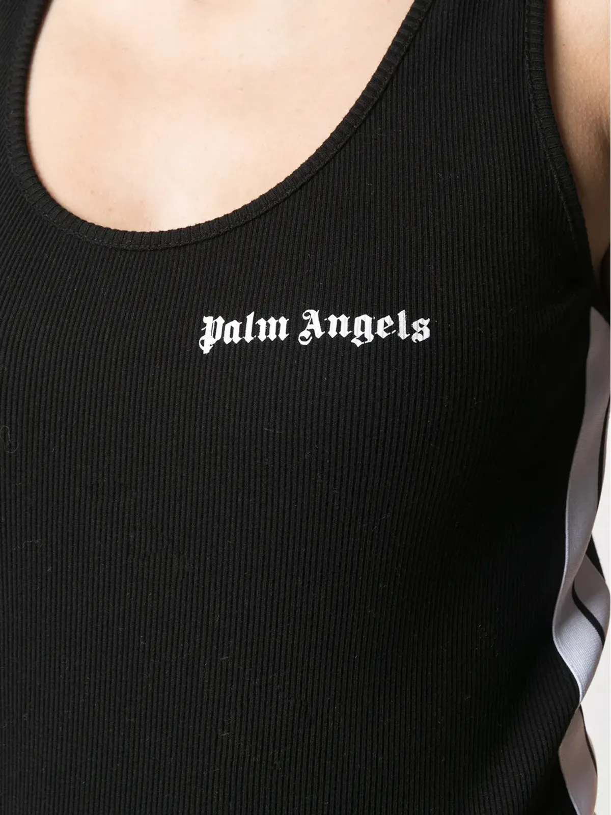 Palm Angels ロゴプリント タンクトップ - 画像5