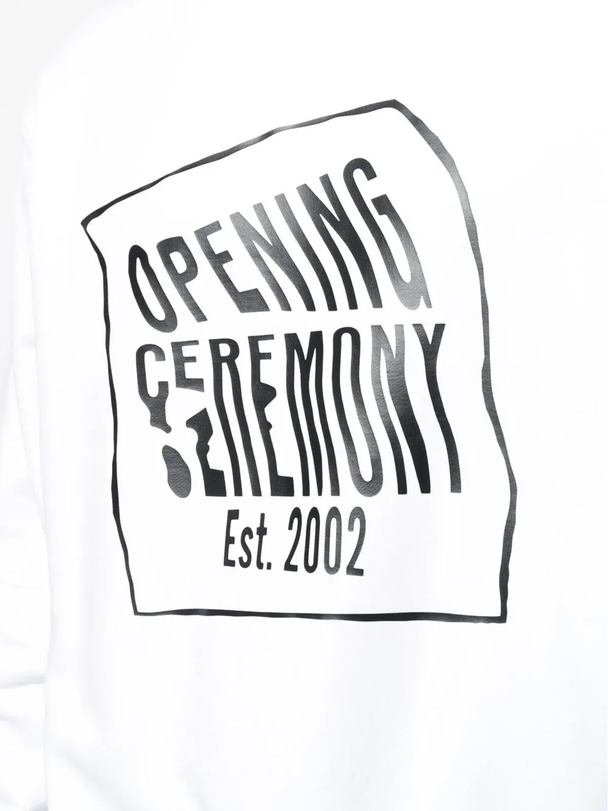 Opening Ceremony ワープドロゴ コットン スウェットシャツ - 画像5
