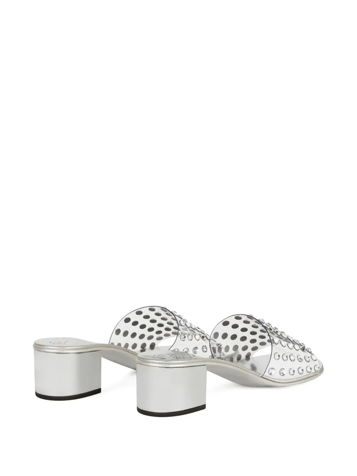 Giuseppe Zanotti アデリア クリスタルエンブリッシュド サンダル - 画像3