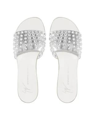 Giuseppe Zanotti アデリア クリスタルエンブリッシュド サンダル - サムネイル4