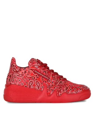 Giuseppe Zanotti タロン バンダナ柄スニーカー - サムネイル1