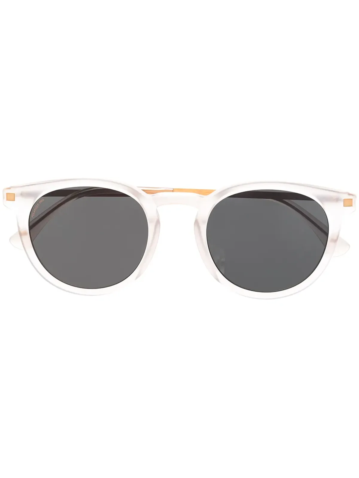 Mykita ティント入り丸型フレーム サングラス - 画像1