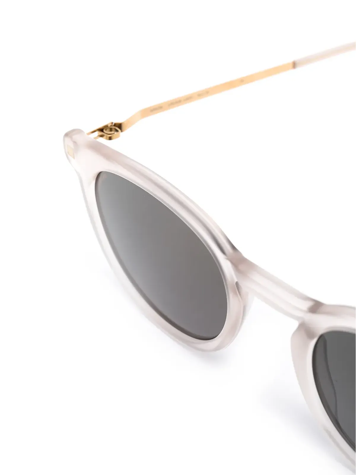 Mykita ティント入り丸型フレーム サングラス - 画像3
