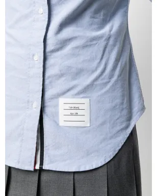 Thom Browne ロゴパッチ長袖シャツ - サムネイル5