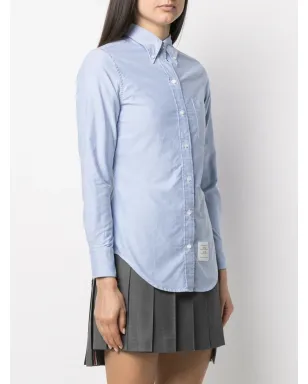 Thom Browne ロゴパッチ長袖シャツ - サムネイル3