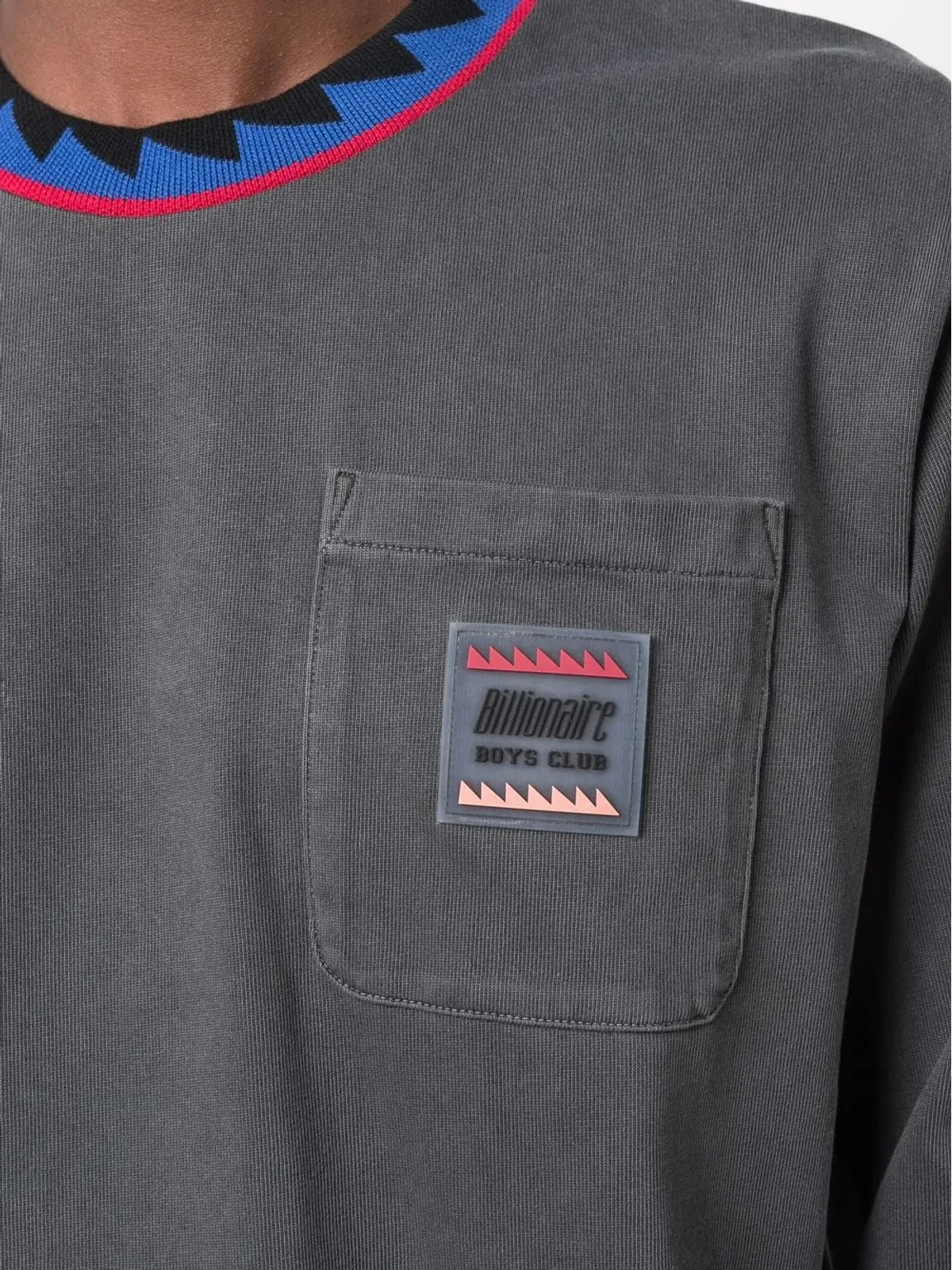 Billionaire Boys Club コットン コントラストカラー襟付きスウェットシャツ - 画像5