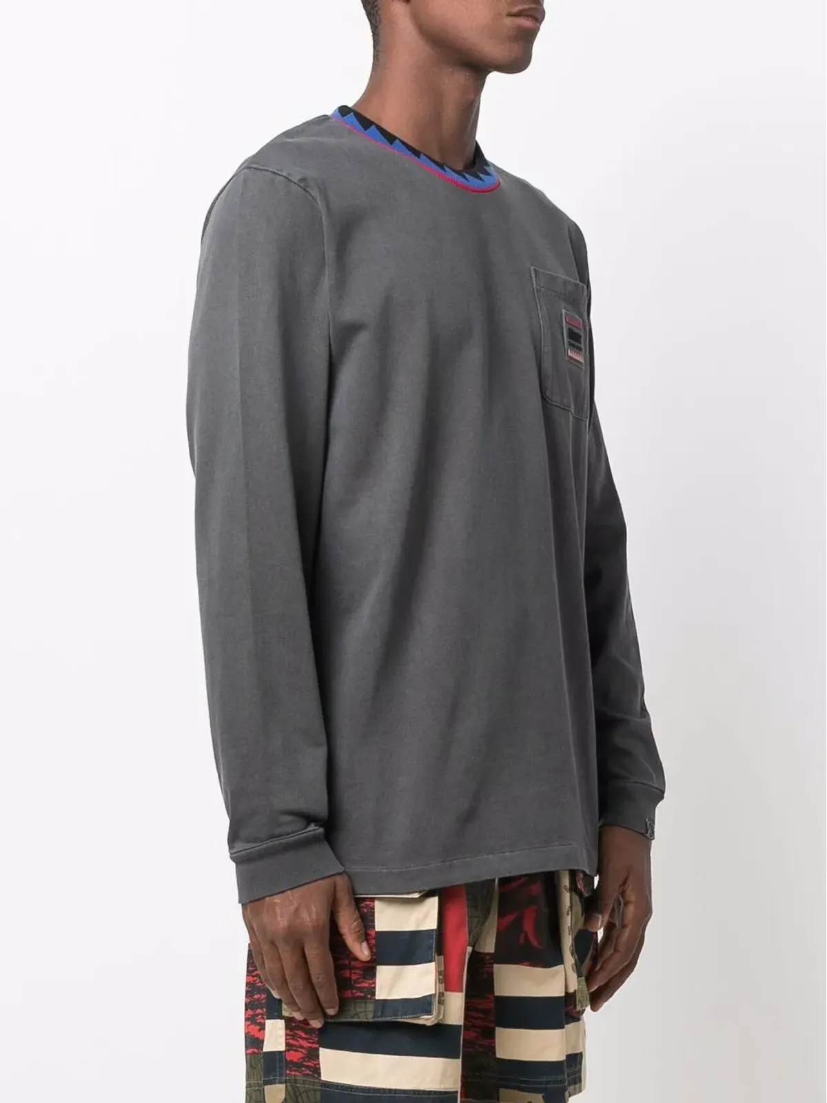 Billionaire Boys Club コットン コントラストカラー襟付きスウェットシャツ - 画像3