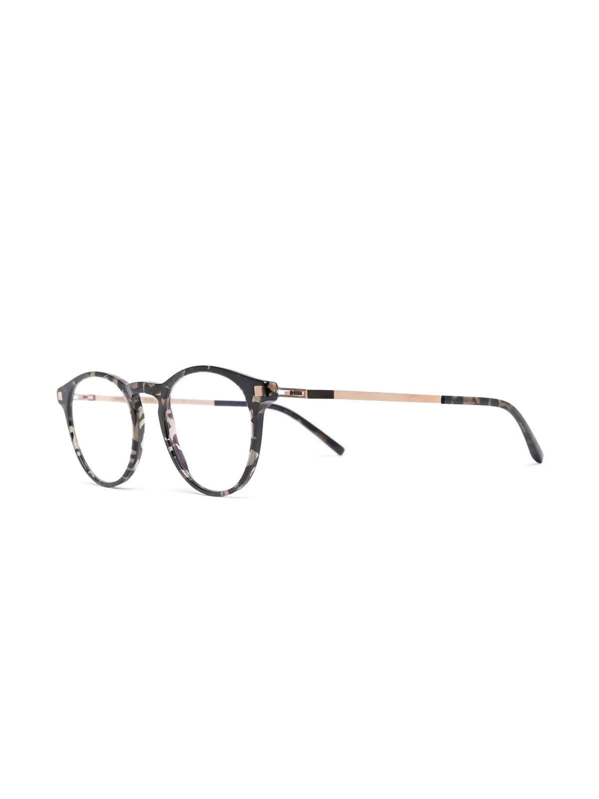 Mykita Talini ラウンドフレーム眼鏡 ブラック - 画像2