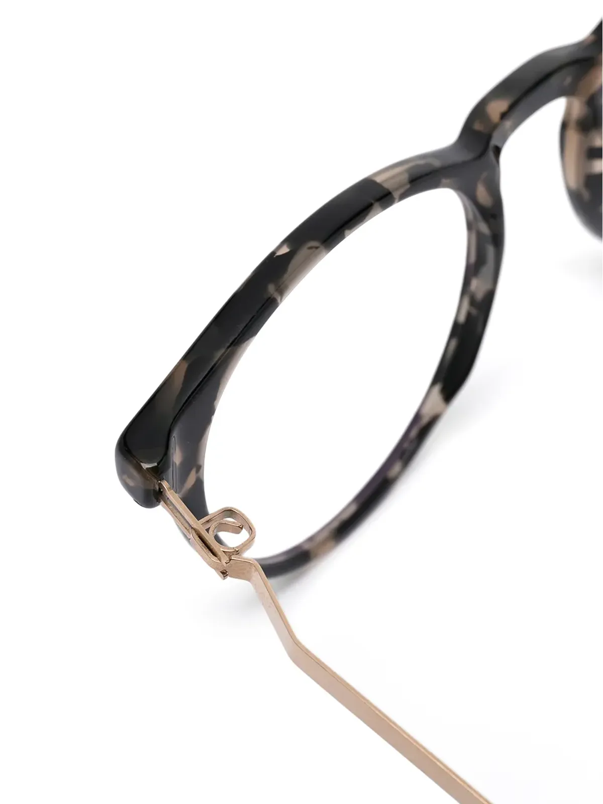 Mykita Talini ラウンドフレーム眼鏡 ブラック - 画像3