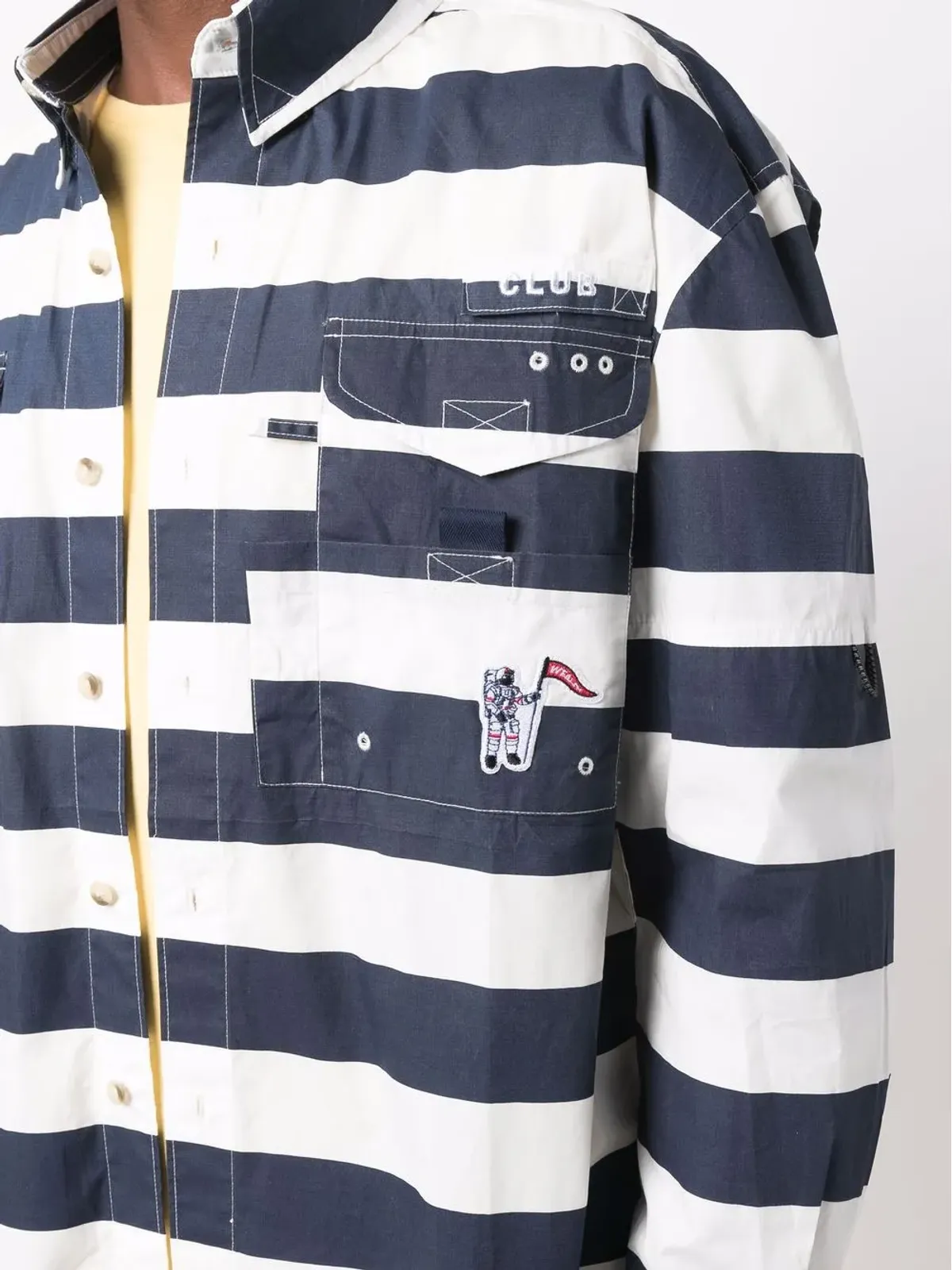 Billionaire Boys Club ストライプ柄ボタンアップシャツ - 画像5