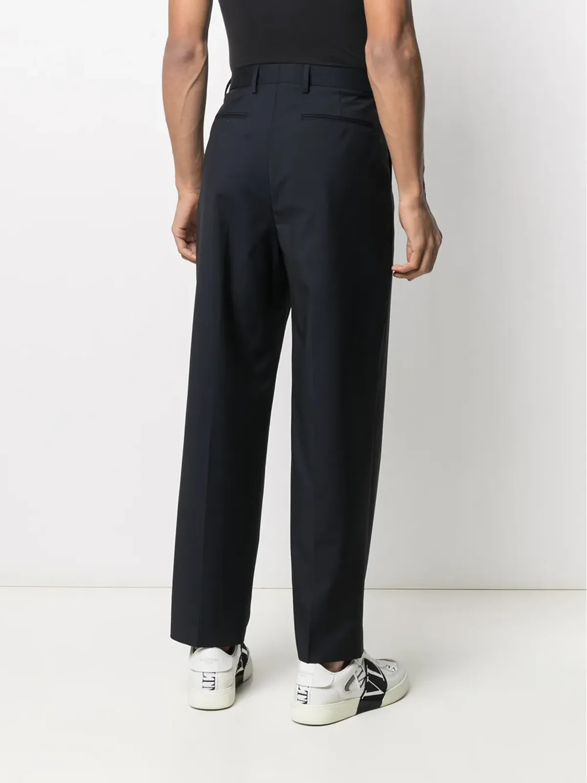 Valentino Garavani ストレートレッグ テーラードパンツ - 画像4