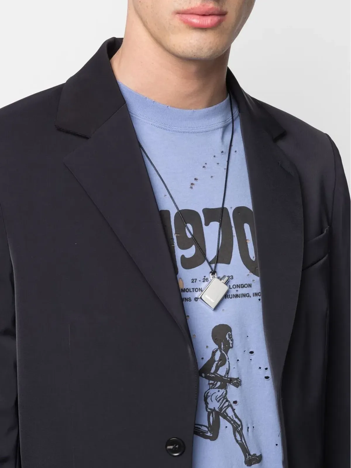 AMBUSH 香水瓶モチーフ ペンダントネックレス（シルバー） - 画像2