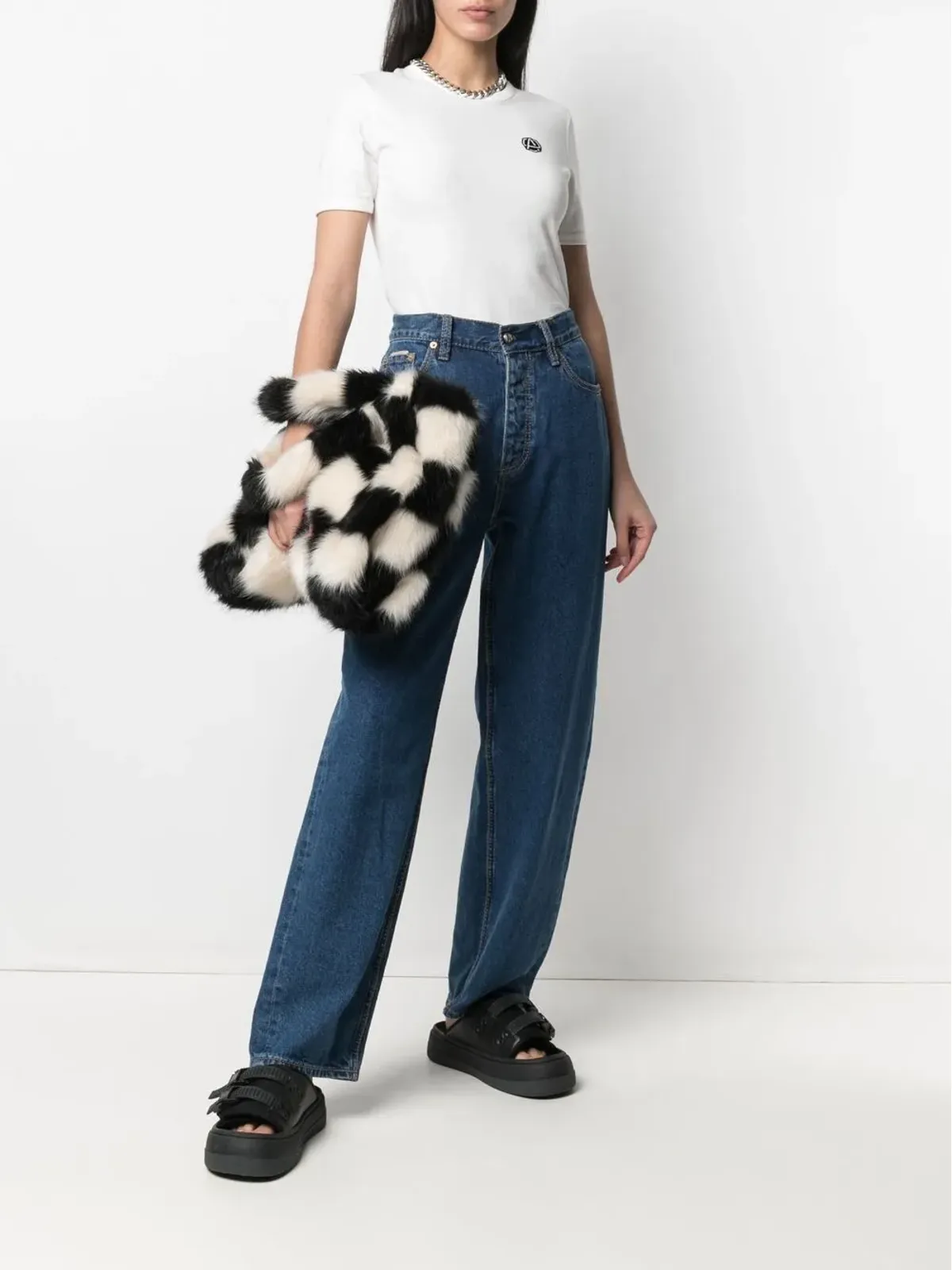 AMBUSH ロゴパッチ クルーネックTシャツ - 画像2