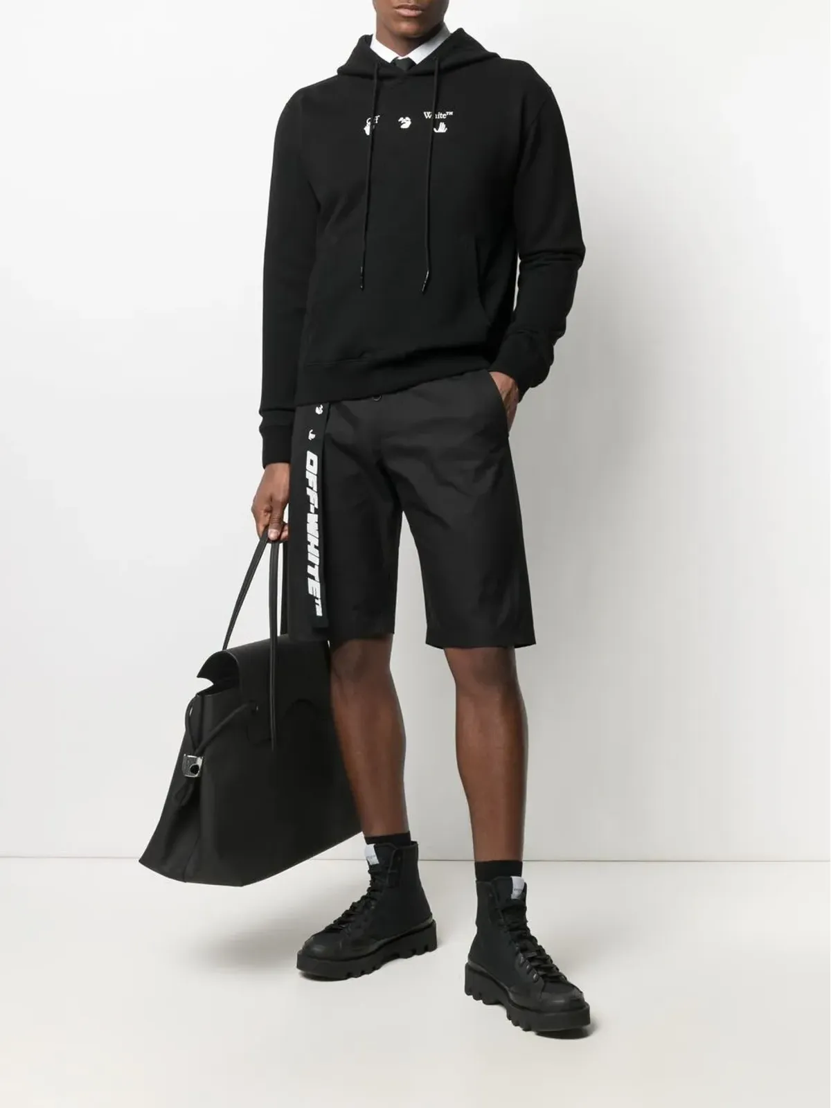 Off-White 膝丈チノショーツ - 画像2