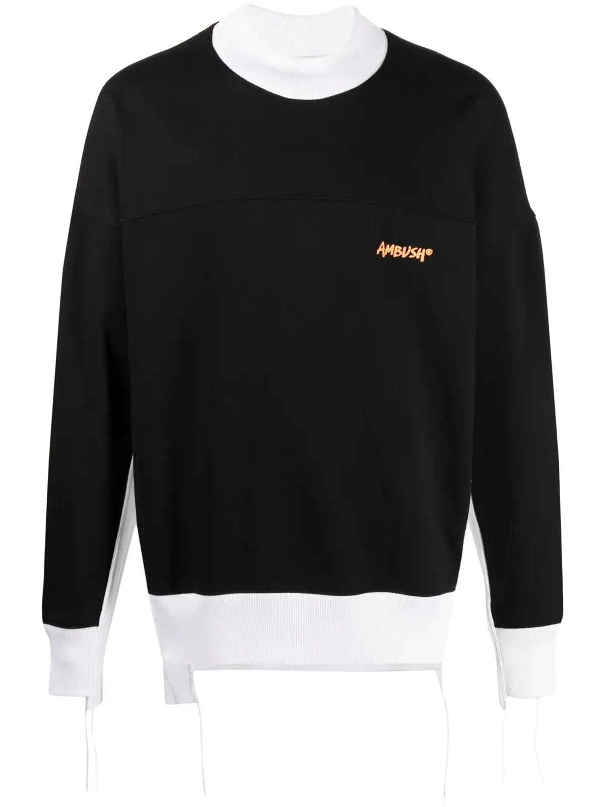 AMBUSH ツートーン ロゴプリント スウェットシャツ - 画像1