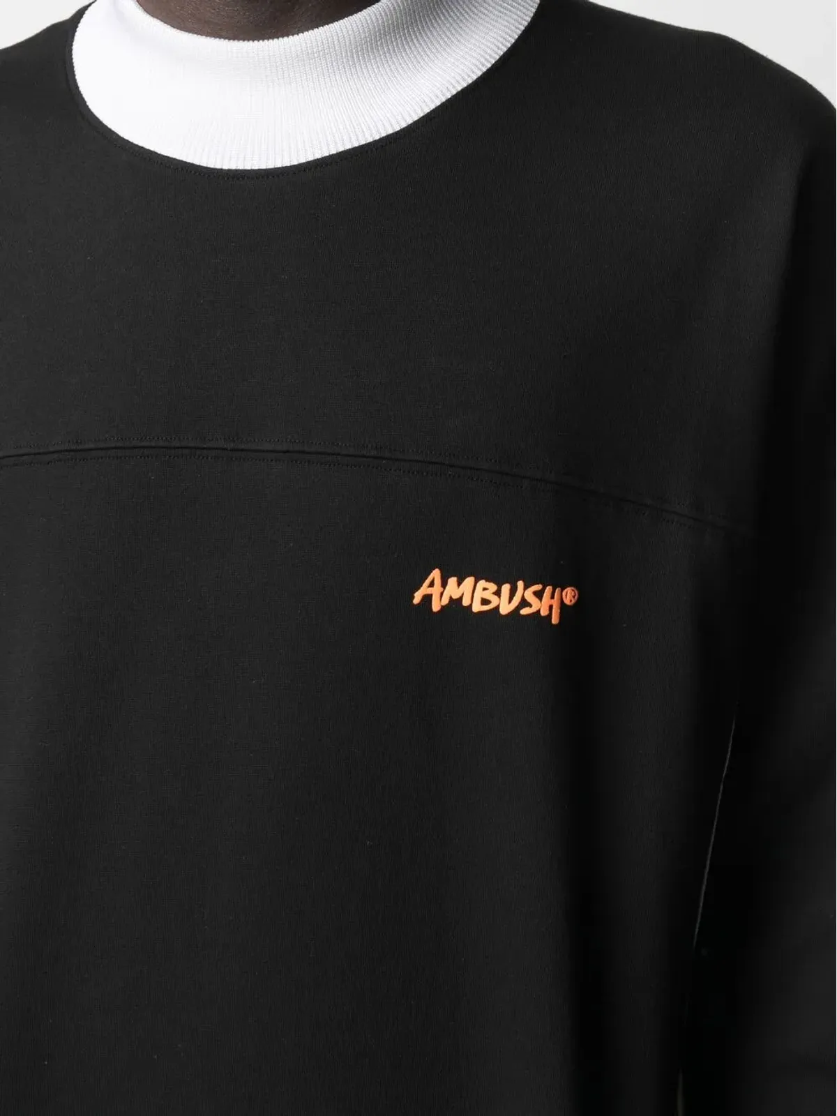 AMBUSH ツートーン ロゴプリント スウェットシャツ - 画像5