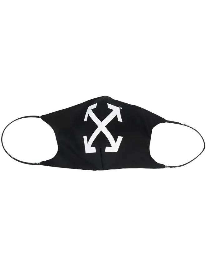 OFF-WHITE Off-White アロー・プリント フェイスマスクの商品画像