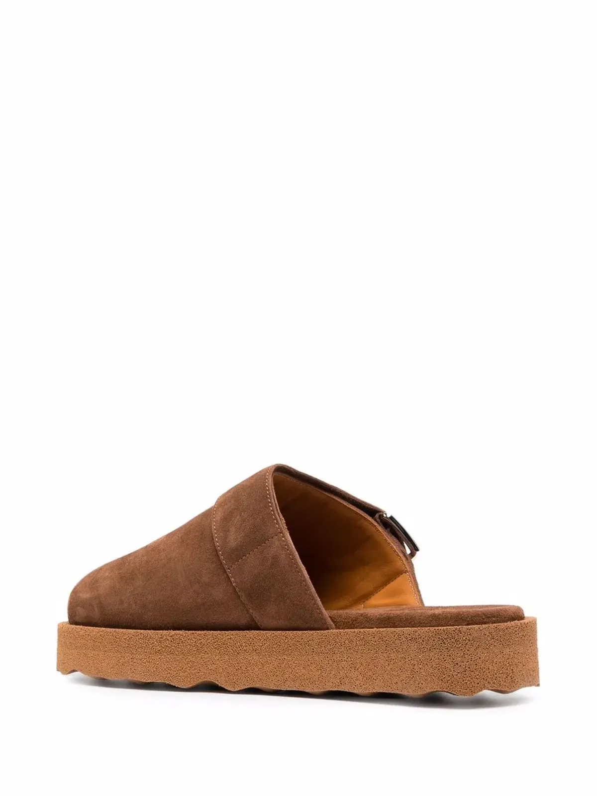 Off-White Comfort backless slippers - Brown - 画像3
