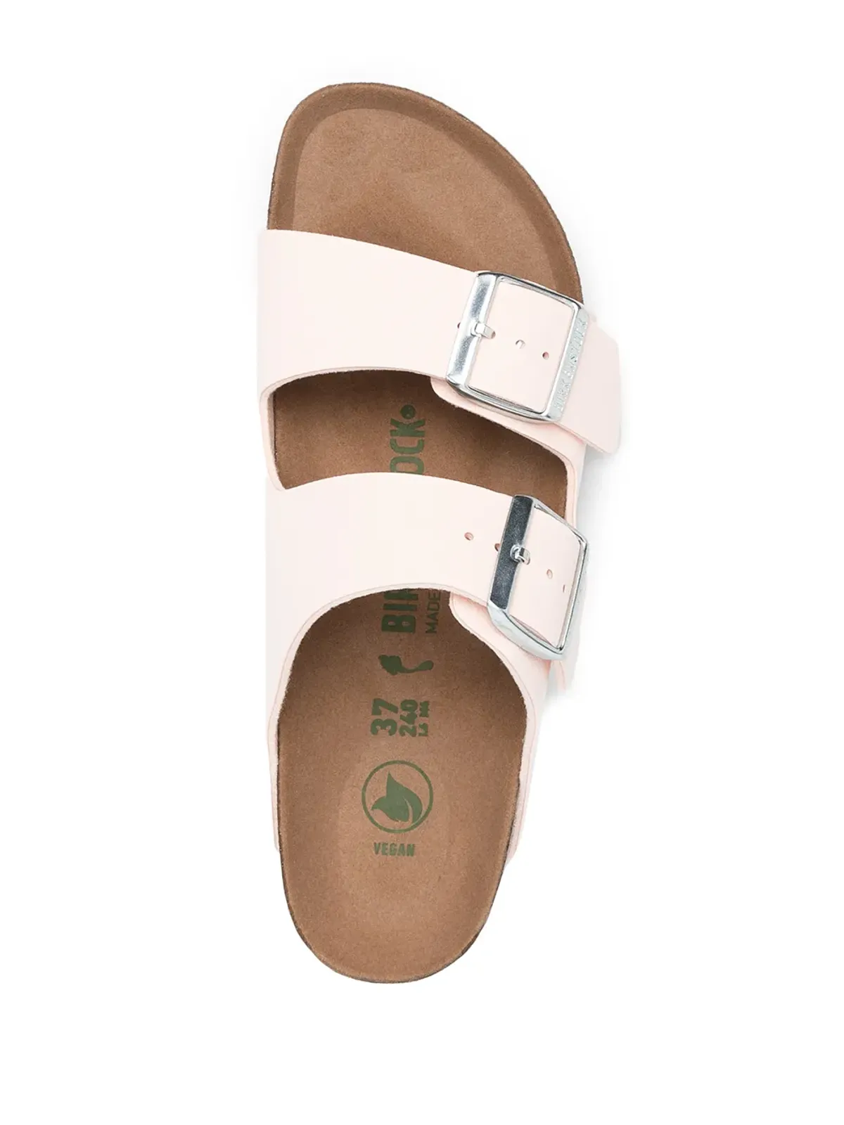 Birkenstock スリップオンバックルサンダル - ピンク - 画像4