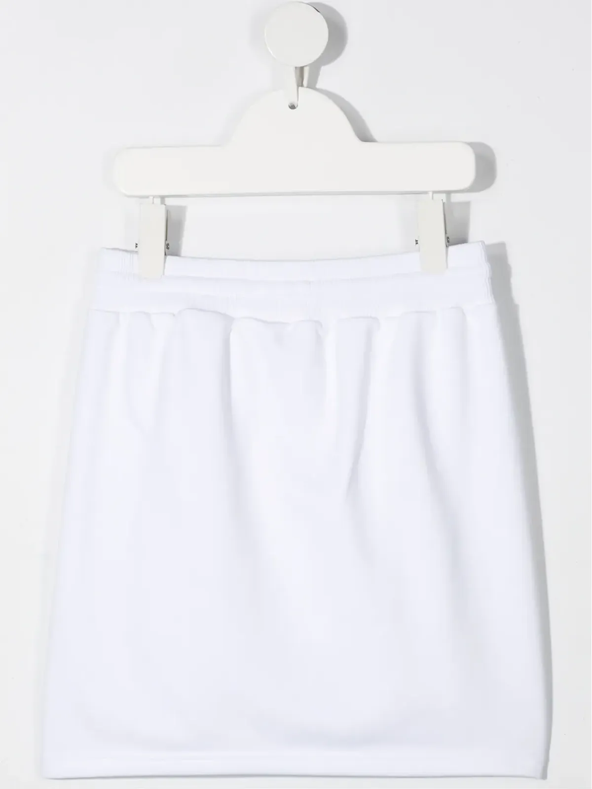 Givenchy Kids logo-print knitted skirt - White - 画像2